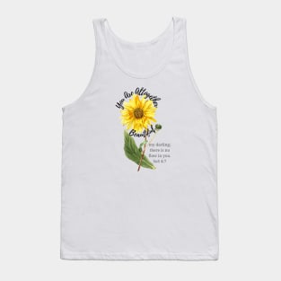 Sunflower Bible Verse Song of Songs Tank Top